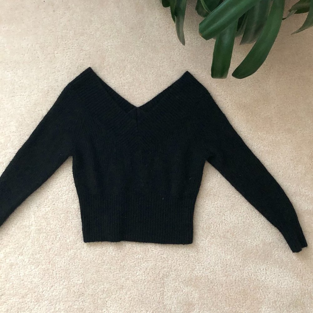 Off the Shoulder Knit Sweater | H&M